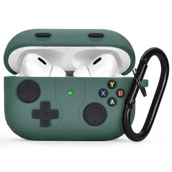 Nueva cubierta de silicona para auriculares de consola de diseño de reproductor de juegos clásico de moda para Airpod Pro 2 <span class=keywords><strong>3</strong></span> con agujero para llavero - Product Image 2