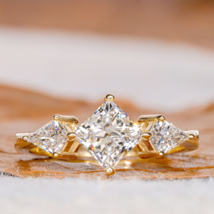 Elisa Jewelry HTHP CVD Lab Grown Diamond Marquise Cut <strong>Ring</strong> <strong>3</strong> <strong>Carat</strong> 10K 14K 18K Real Gold Women Engagement Wedding <strong>Ring</strong> - Product Image 1