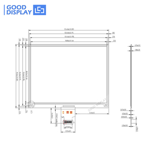 GDEW0583C64 Écran E-Paper 3 couleurs de 5,83 pouces, module E-Ink à faible coût, interface SPI compatible avec Arduino Raspberry Pi - Product Image 6