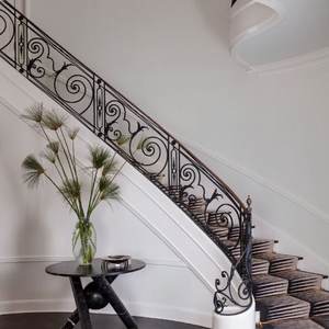 Rampe de <span class=keywords><strong>jardin</strong></span> en fer forgé tout temps, triple couche, revêtement en poudre pour marches d'entrée et allées de <span class=keywords><strong>jardin</strong></span> en pente - Product Image 6