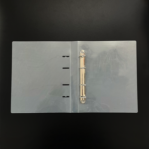 Bán Buôn A4Ring Chất Kết Dính PP 4 Nhẫn Matte Twill Trong Suốt Loose-Leaf Chất Kết Dính Thư Mục Tập Tin Cứng Bìa Văn Phòng Nguồn Cung Cấp - Product Image 4