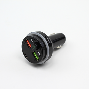 Coche Mp3 Transmisor FM Carga rápida Coche Reproductor de MP3 FM Super Charge PD 25W - Product Image 1