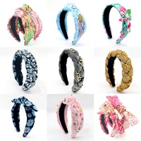 DREAM FASHION Haute Qualité Perle Strass Paillettes Bowknot Bandeau Cristal Accessoires Cheveux