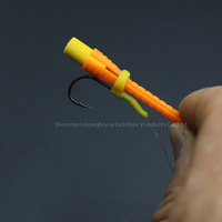 1 Kit de pêche à la carpe européen avec montage suspendu, leurre flottant pop-up, canne en mousse plastique de 6 mm et alignement ZIG RIG