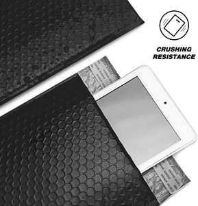 CX/Corium Túi Phong Bì Nhỏ Nhất Bao Bì Vận Chuyển Màu Đen Bao Bì Bong Bóng Màu Đen Mờ Bưu Phẩm Đa Bưu Phẩm Túi Bong Bóng Gửi Thư Màu Đen - Product Image 4