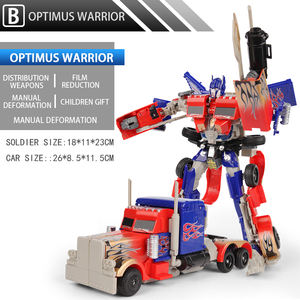 Robot de juguete convertible a mano: coche deportivo y camión a Mecha con transformación en 2 pasos | Tendencia TikTok 2025 - Product Image 4