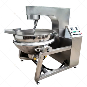 Máy Trộn Nấu Ăn Nồi Nấu Mứt Tương Ớt Caramel Phô Mai Công Nghiệp Chạy Điện Bằng Ga - Product Image 3