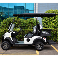 Fabricant chinois fourniture 4X4 chasse chariots de Golf électriques châssis bas hors route pneu utilitaire voiturette de Golf Club voiture