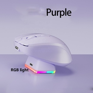 Phổ Xách Tay Chuột Không Dây Với Bộ Sạc Dock Không Dây <span class=keywords><strong>USB</strong></span> <span class=keywords><strong>Hub</strong></span> Chơi Game Gamer E-Thể Thao Máy Tính Chuột Với Trạm Sạc - Product Image 3