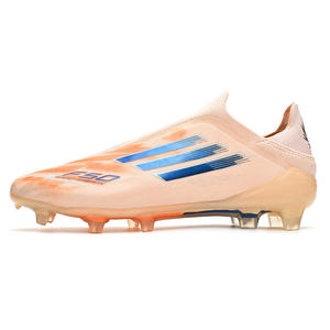 Chaussures <span class=keywords><strong>de</strong></span> football Futsal Messi <span class=keywords><strong>Neymar</strong></span> personnalisables en gros, chaussures <span class=keywords><strong>de</strong></span> sport antidérapantes pour hommes/femmes, mode en caoutchouc PU été - Product Image 4