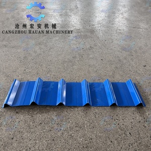 Large-span Curved Color Steel Roof <b>Tile</b> Manufacturing Machinery Full-automatic Roll Forming Machine - Product Image 5
