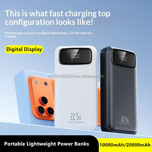 <span class=keywords><strong>Batterie</strong></span> <span class=keywords><strong>externe</strong></span> <span class=keywords><strong>20000mAh</strong></span>, charge rapide 22.5W, PD 20W, chargeur portable, sortie Type-C, écran LED, <span class=keywords><strong>batterie</strong></span> <span class=keywords><strong>externe</strong></span> idéale pour les voyages - Product Image 2