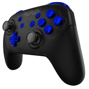 Kit de boutons bleus NS Pro Joystick Dpad Action Trigger L R pour manette sans fil Nintendo Switch Pro - Product Image 4