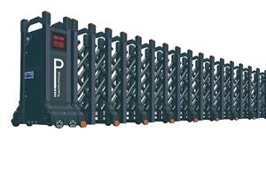 공장 직판 전동 접이식 문 야외 자동 접이식 슬라이딩 게이트 - Product Image 2