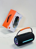 Altavoces económicos de rango completo con luz intermitente, altavoz LED para karaoke, para computadora/PC