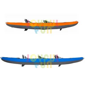Chất Lượng Cao Bán Buôn Durable Ngoài Trời 2 Người Thuyền Đánh Cá Inflatable Kayak