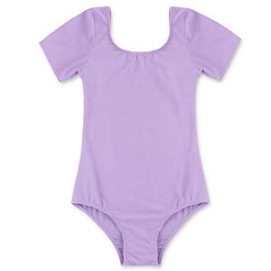 Offre Spéciale Haute Qualité Enfants Extensible <span class=keywords><strong>Gym</strong></span> Vêtements Combinaison Bébé Fille Manches Courtes <span class=keywords><strong>Justaucorps</strong></span> Robe Dancerwear - Product Image 2