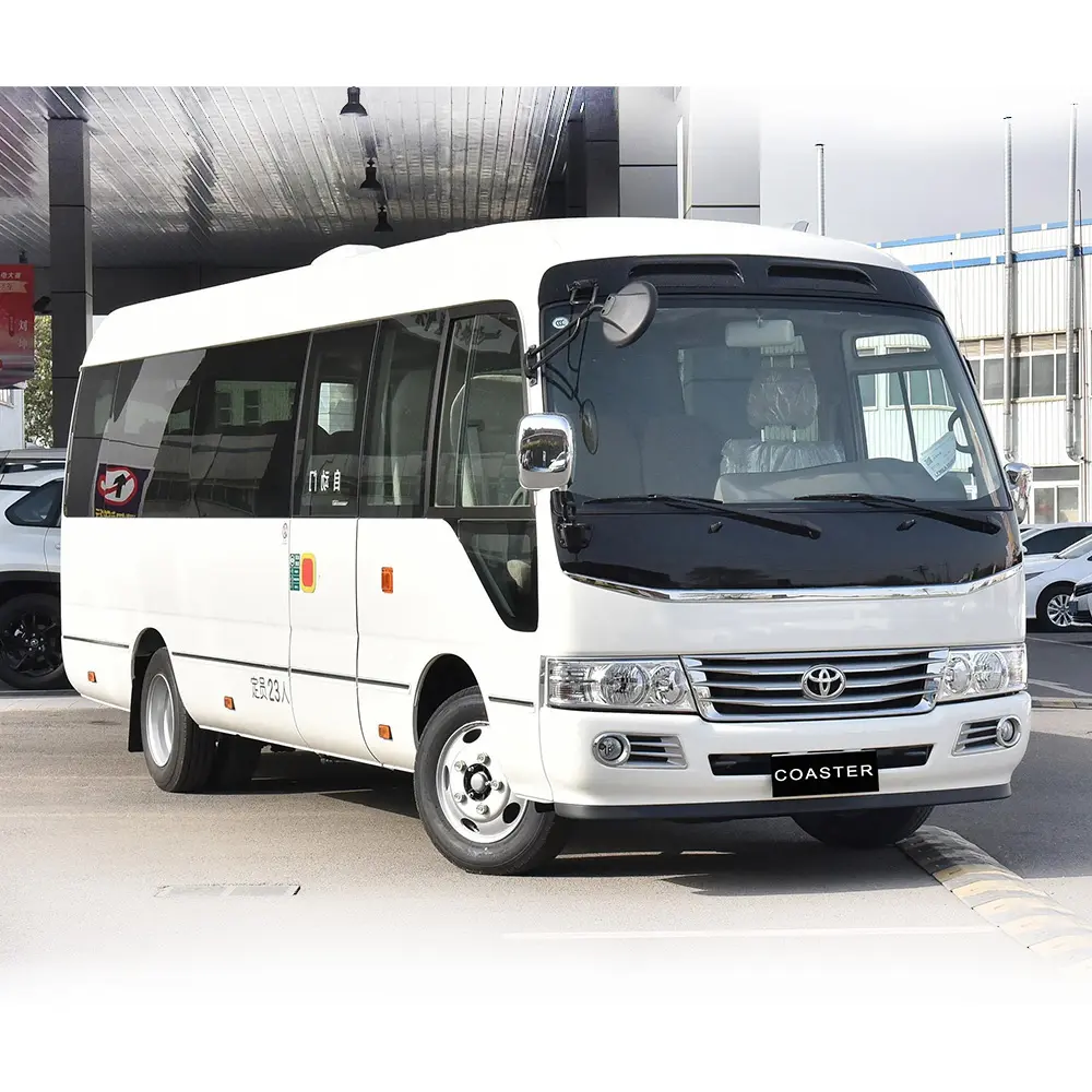 Thương hiệu Mới TOYOTA Coaster 20 23 chỗ ngồi xe buýt để bán