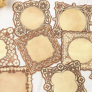 Dream Secret Series Vintage Lace Notebook DIY Pegatinas decorativas 40 piezas por paquete 8 <span class=keywords><strong>tipos</strong></span> <span class=keywords><strong>de</strong></span> material <span class=keywords><strong>de</strong></span> papel Bloc <span class=keywords><strong>de</strong></span> notas promocional - Product Image 5
