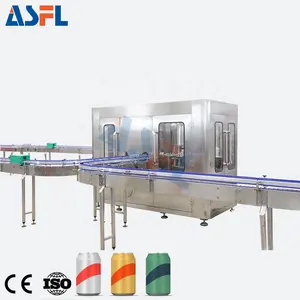 Factory Direct Sale Carbonate Beverage Filling Line Equipment Beer Can Filling Machine