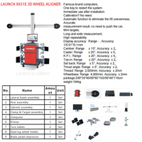 LAUNCH X-831S Equipo de Alineación de Ruedas 3D para Automóviles, Actualización Gratuita, Precio de Fábrica, Equipo de Posicionamiento de Ruedas con Certificación CE e ISO