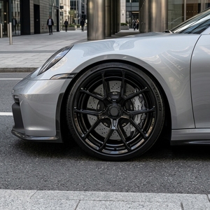 Jantes forgées monobloc FC.<span class=keywords><strong>5</strong></span> de luxe, design disque, noir brillant, 22x10 24x10, pour Rolls <span class=keywords><strong>Royce</strong></span> Cullinan Spectre Maybach S680 W223 - Product Image 3