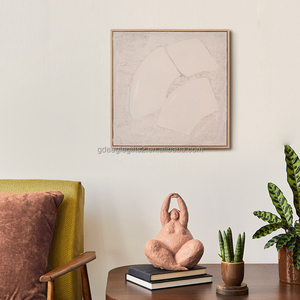 لوحات جدارية من الاكريليك من EAGLEGIFTS لوحات لوحات خشبية لنمط الحد الادنى لوحات تجريدية مرسومة يدويا ثلاثية الابعاد - Product Image 3