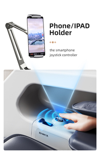 Modern Recliner Chair Luxury 4D Shiatsu Zero Gravity Heating Leg with Wireless Charging - Product Image 5