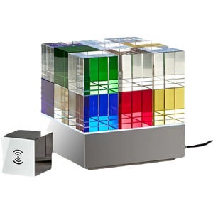 Tecnolumen Cubelight Designer Ambient Light <b>Table</b> Lamp Creative Decorative for Bedrooms 5V Remote Control Accessible - Product Image 3