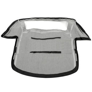 Pour <span class=keywords><strong>Chevrolet</strong></span> <span class=keywords><strong>C4</strong></span> <span class=keywords><strong>Corvette</strong></span> de 1986 à 1993 # Capote souple convertible noire COR86989 avec fenêtre - Product Image 5