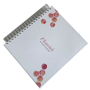 2021-2022 custom colored divider <strong>pages</strong> weekly hardcover <strong>diary</strong> marble spiral planner - Product Image 6
