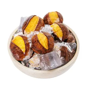 Best Quality Vaccum packed peeled chestnut wholesale fresh chestnut price frozen chestnuts With Hot sale