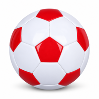 Ballon de football en PVC personnalisé Kata avec logo, taille 5, cousu à la machine, pour événement de lancement marketing, promotionnel, cadeau publicitaire