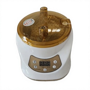 Lit de lavage moderne en métal pour salon de coiffure et barbier, avec accessoires pour le soin capillaire et la vapeur -- Équipement de sauna vapeur portable pour salon - Product Image 3