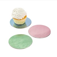 Pas cher Rond Petit Or Panneau Bas De Gâteau Gâteau Gâteau Plateau
