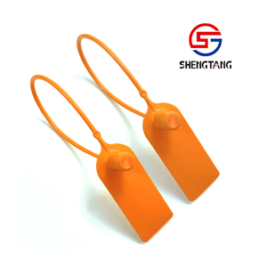 Mini White Pull-<strong>Tite</strong> Security Seals for Packaging 200mm Fixed Length Luxury <strong>Bags</strong> and Clothing Garment Tags with Custom logo - Product Image 2