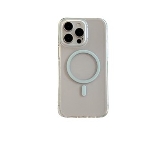 เคสโทรศัพท์แม่เหล็กใสขอบแข็งแบบมินิมอลสำหรับ iPhone 17 Pro Max 16 15 14 สำหรับผู้ชายและผู้หญิง - Product Image 1