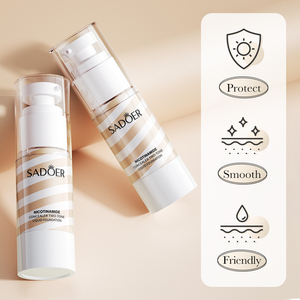 Base de Maquillaje Líquida con Nicotinamida SADOER Cosmetics, Larga Duración, Hidratante, <span class=keywords><strong>Corrector</strong></span>, Blanqueadora, Resistente al Agua, Tamaño Viaje <span class=keywords><strong>para</strong></span> Mujer - Product Image 4