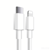 Câble USB-C vers 8 broches 20W PD à charge rapide, Type C vers 8 broches pour iPhone 8 X 11 12 13 14 Pro Max, Cordon de chargeur en gros
