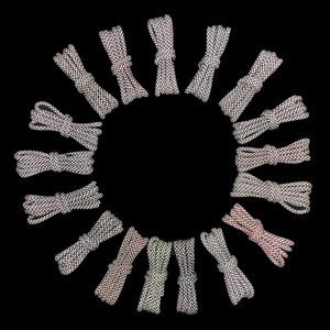 Lacets Weiou Lacets ronds réfléchissants Lacets de course de nuit - Product Image 5