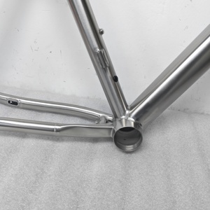 Cadre de vélo de gravier en titane <span class=keywords><strong>700C</strong></span>, dernière génération, avec design Flat Mount - Product Image 2