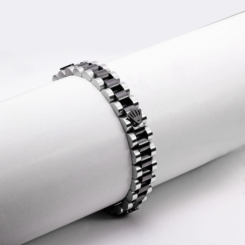 Silver-black