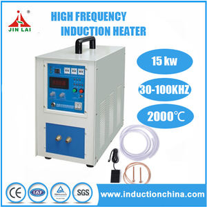 เครื่องทำความร้อนแบบเหนี่ยวนำ 15 กิโลวัตต์ ที่ใช้กันอย่างแพร่หลาย ความถี่สูง พร้อมส่วนประกอบ PLC และมอเตอร์ 220 โวลต์ สำหรับความต้องการของคุณ - Product Image 4