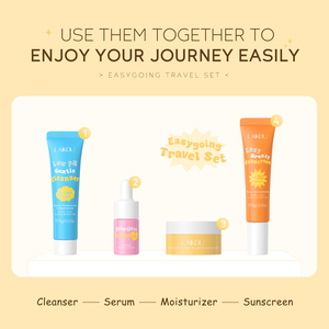 LAIKOU Private Label Travel Skin Care Sets <b>Face</b> Toner & Facial Lotion Cream <b>Sunscreen</b> Skincare Care Product Moist Starter Kit - Product Image 6