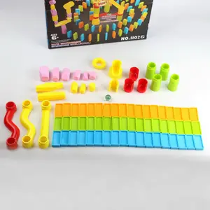 Bouwstenen Reactie Speelgoed Voor Kinderen En Makers Kleur Domino Games 78Pcs Plastic Speelgoed Domino