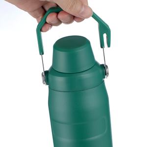 Nouvelle tasse d'eau de voyage en plein air transfrontalière nouveau gobelet de montagne à bouche oblique américaine à double couche en acier inoxydable - Product Image 4
