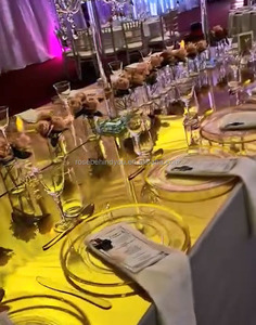 Hot Selling 60inch 72inch Gold and Silver PE Mirror Sheets <strong>Table</strong> Top Round Rectangular for Wedding <strong>Table</strong> <strong>Decoration</strong> - Product Image 4