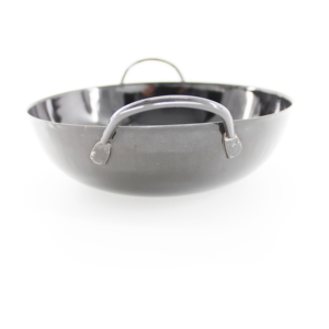 อาหารติดต่อความปลอดภัยไม่ติดเคลือบเหล็กคาร์บอน <span class=keywords><strong>Paella</strong></span> กระทะกระทะกระทะขนาดเล็กที่มี2จับโลหะกระทะเด็กกระทะแบนด้านล่าง - Product Image 4