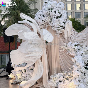 LEDA Proveedor de Decoración para Bodas, Flores Artificiales Decorativas Gigantes para Eventos de Boda, Suministros de Papel de Gran Tamaño - Product Image 3