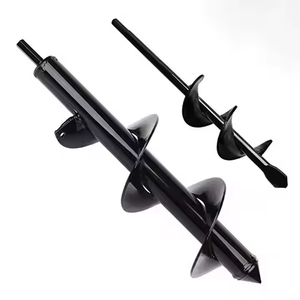 اوجير الحديقة اللولبي ، لمبة زهرة اوجير للفناء البستنة الأساسية ، أداة حفار حفرة للزراعة - Product Image 4